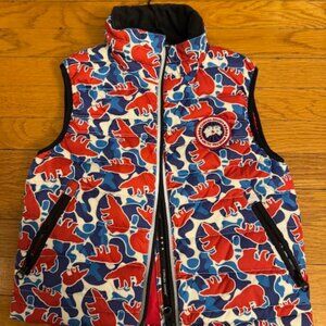 NWT Canada Goose Polar Camo Vest Size 2-3